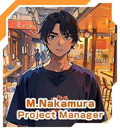 M.Nakamura Project Manager