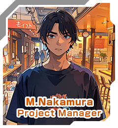 M.Nakamura Project Manager